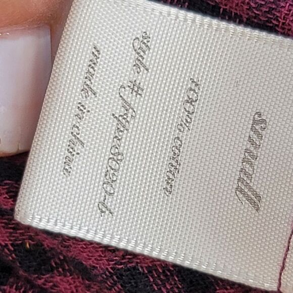 Harper 100% Cotton Plaid Button-Up Shirt - Picture 3 of 8